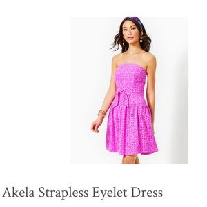 Lilly Pulitzer Strapless Dress